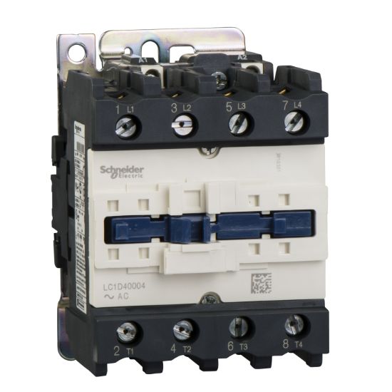 Picture of contactor - TeSys Deca - 4 poles - AC-1 440V 60 A - coil 24 V AC