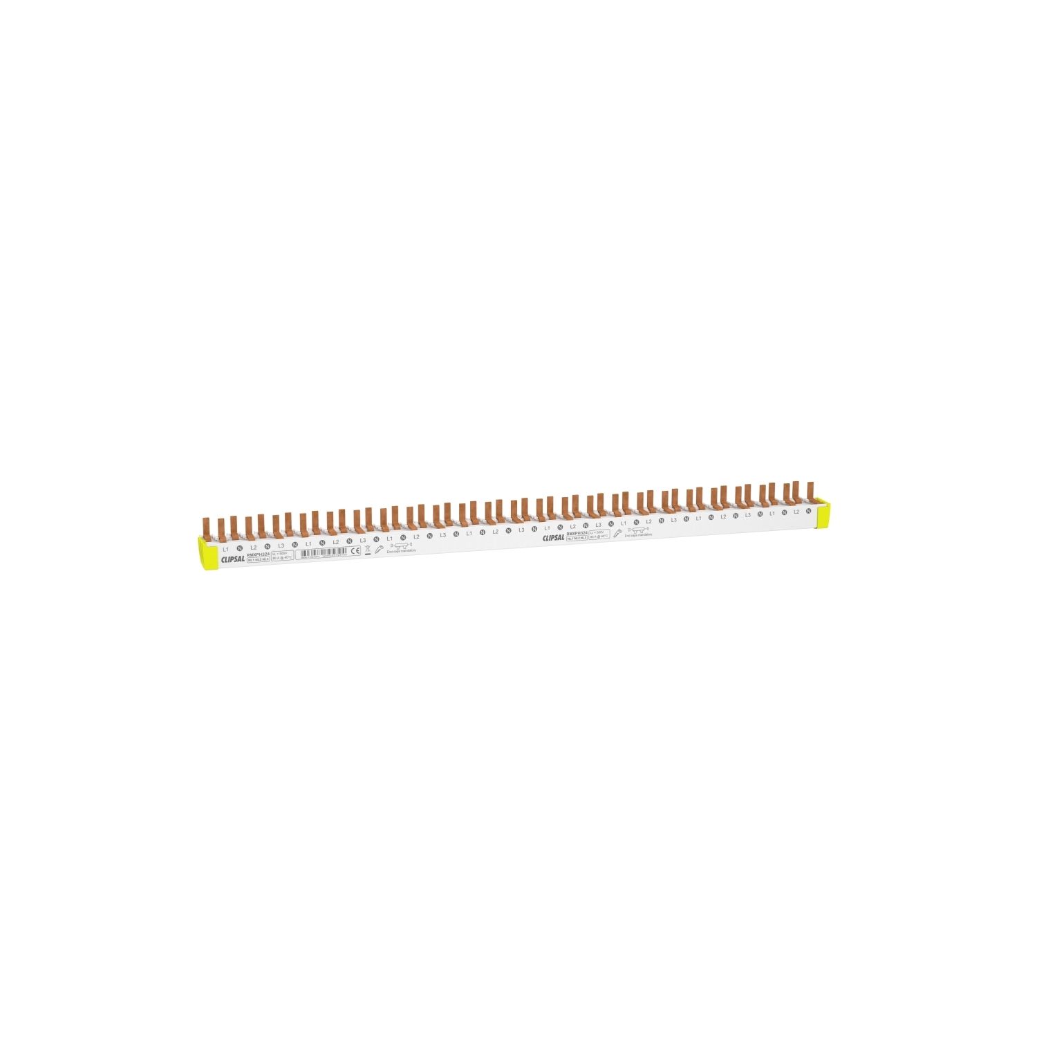 Picture of SLIM comb busbar, Clipsal Resi MAX, 3P+N 24 modules80 A