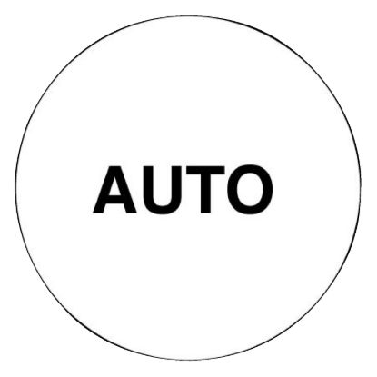 Picture of legend - Ø 22 - circular - AUTO