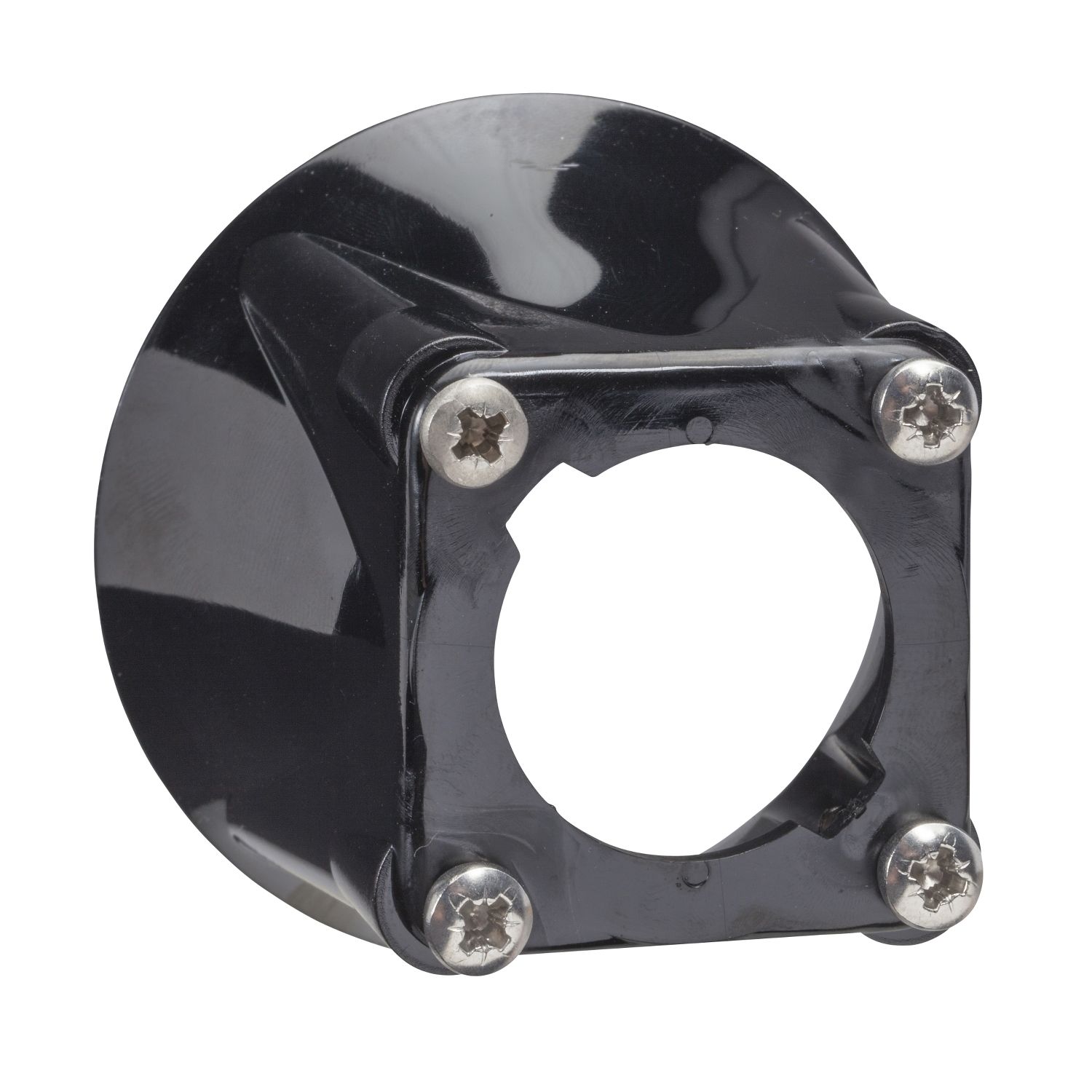 Picture of protective guard XAC-B, Harmony XAC, for key release mushroom head, bottom mounted