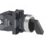 Picture of Complete selector switch Easy Harmony XA2, plastic, black, 22mm, long handle, 2 positions, stay put, 1NO + 1NC