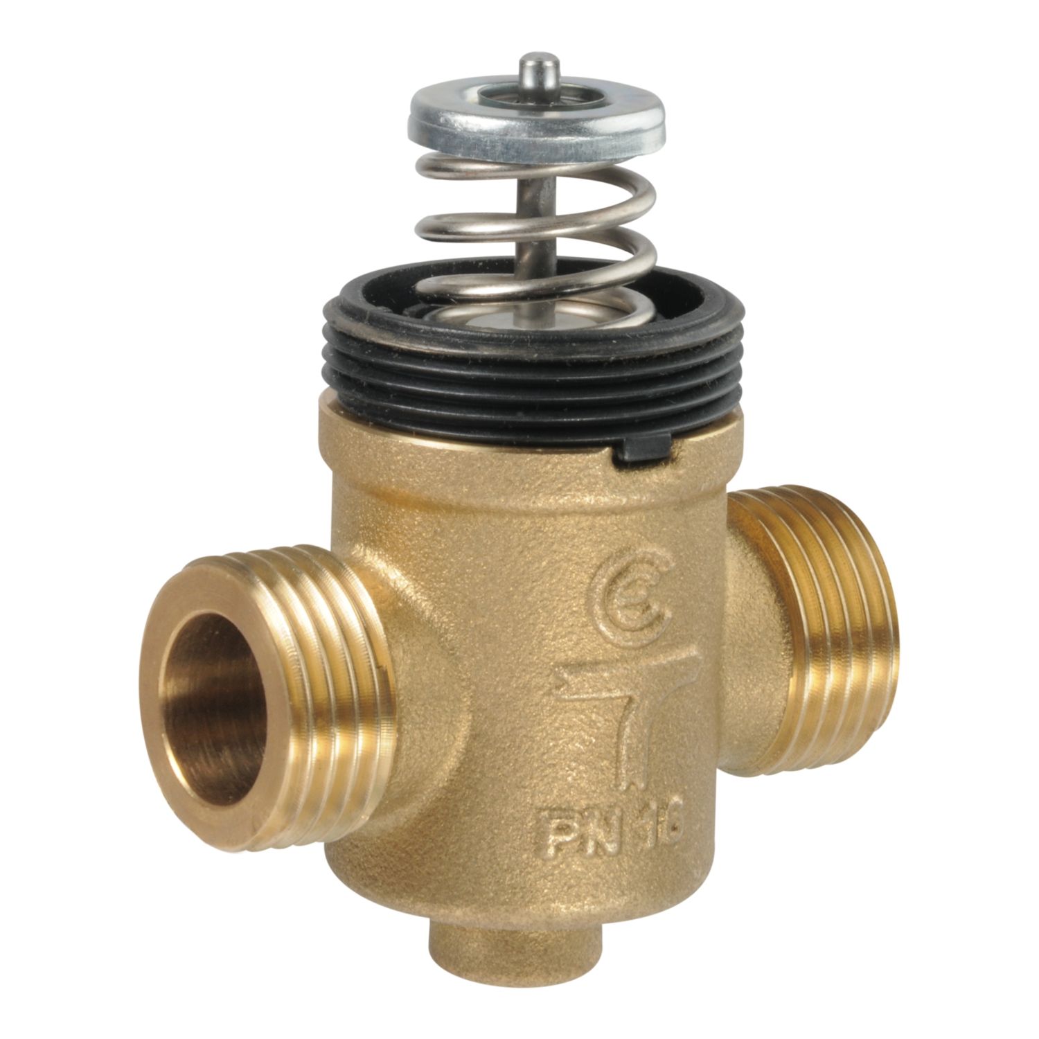 Picture of VZ208E Zone valve, 2-Way, PN16, DN15, G1/2 external thread, Kvs 1.6 mÂ³/h, 2.5mm stroke