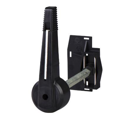 Picture of Rotary handle, TeSys DF, Black, extended, left hand side, for GK1 50A