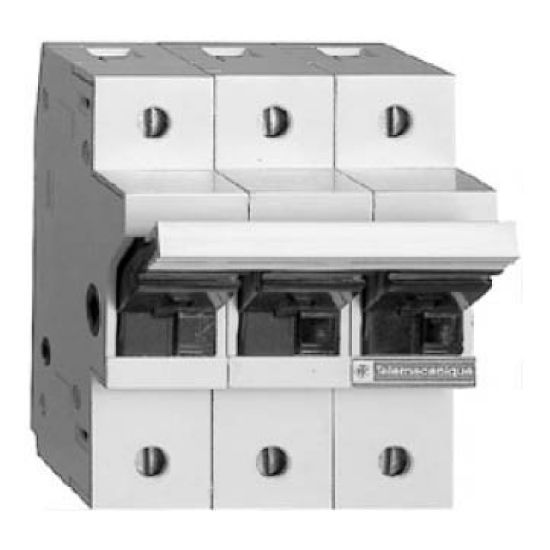 Picture of fuse holder - GK1 - 3P - 50 A fuse 14 x 51 mm