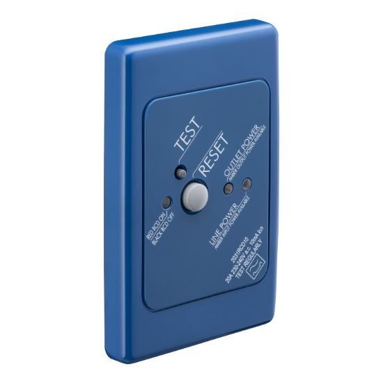 Picture of Residual Current Circuit Breaker, Medilec, 2 Pole, 20A, 10mA, 250V, Vertical