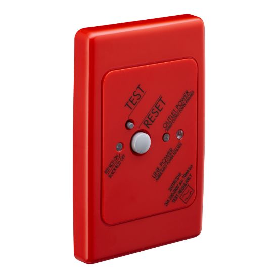 Picture of Residual Current Circuit Breaker, Medilec, 2 Pole, 20A, 10mA, 250V, Vertical