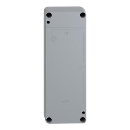 Picture of Empty control station without hinges, Harmony XAP, XB2 SL, plastic, grey, 8 cut outs, 22mm