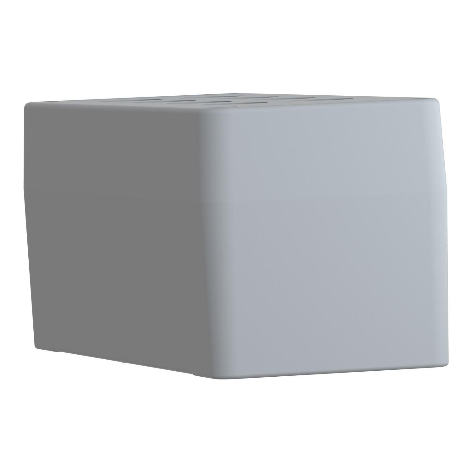 Picture of Empty control station without hinges, Harmony XAP, XB2 SL, plastic, grey, 8 cut outs, 22mm