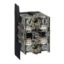 Picture of Single contact block, Harmony XAC, spring return, 2 speed, spring return, front mounting, 2NO