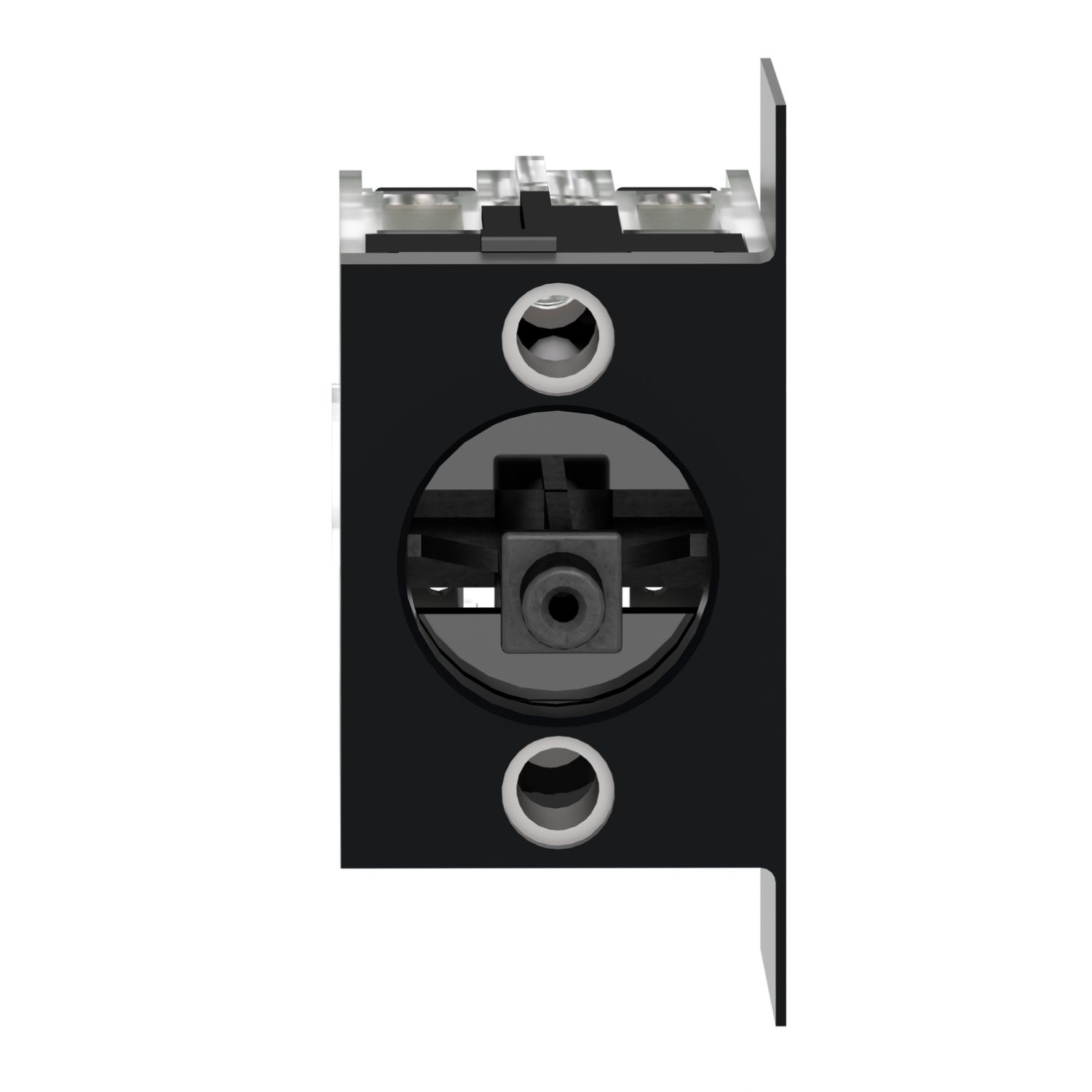 Picture of Single contact block, Harmony XAC, spring return, 2 speed, spring return, front mounting, 2NO