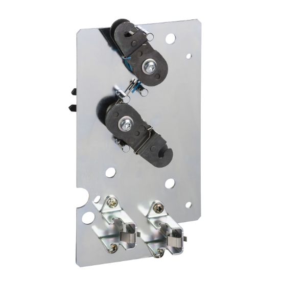 Picture of Mechanical interlocking, MasterPact MTZ1 drawout, cable interlocking, 1 adaptation fixture kit, spare part