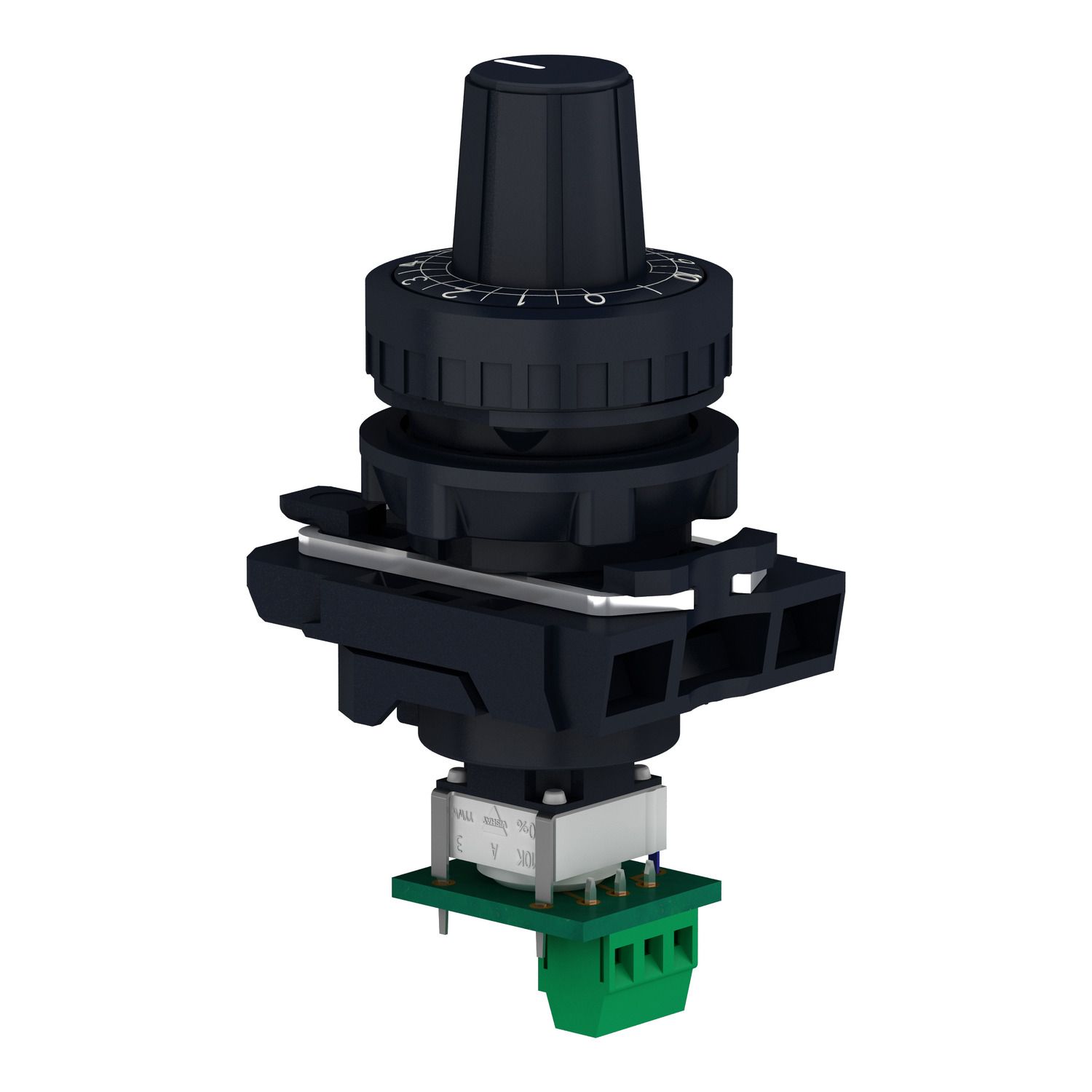 Picture of Complete potentiometer, Harmony XB5, plastic, 22mm, 10K