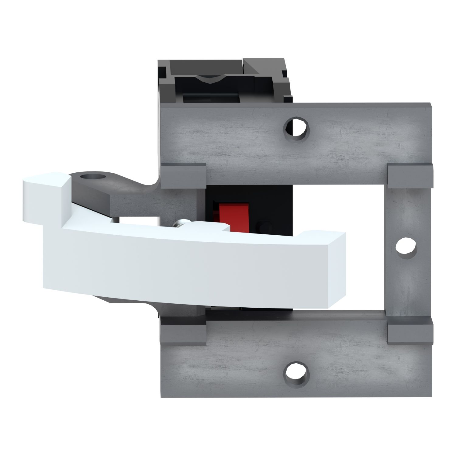 Picture of Single contact block, Harmony XAC, spring return, screw clamp terminal, 1NO+1NC