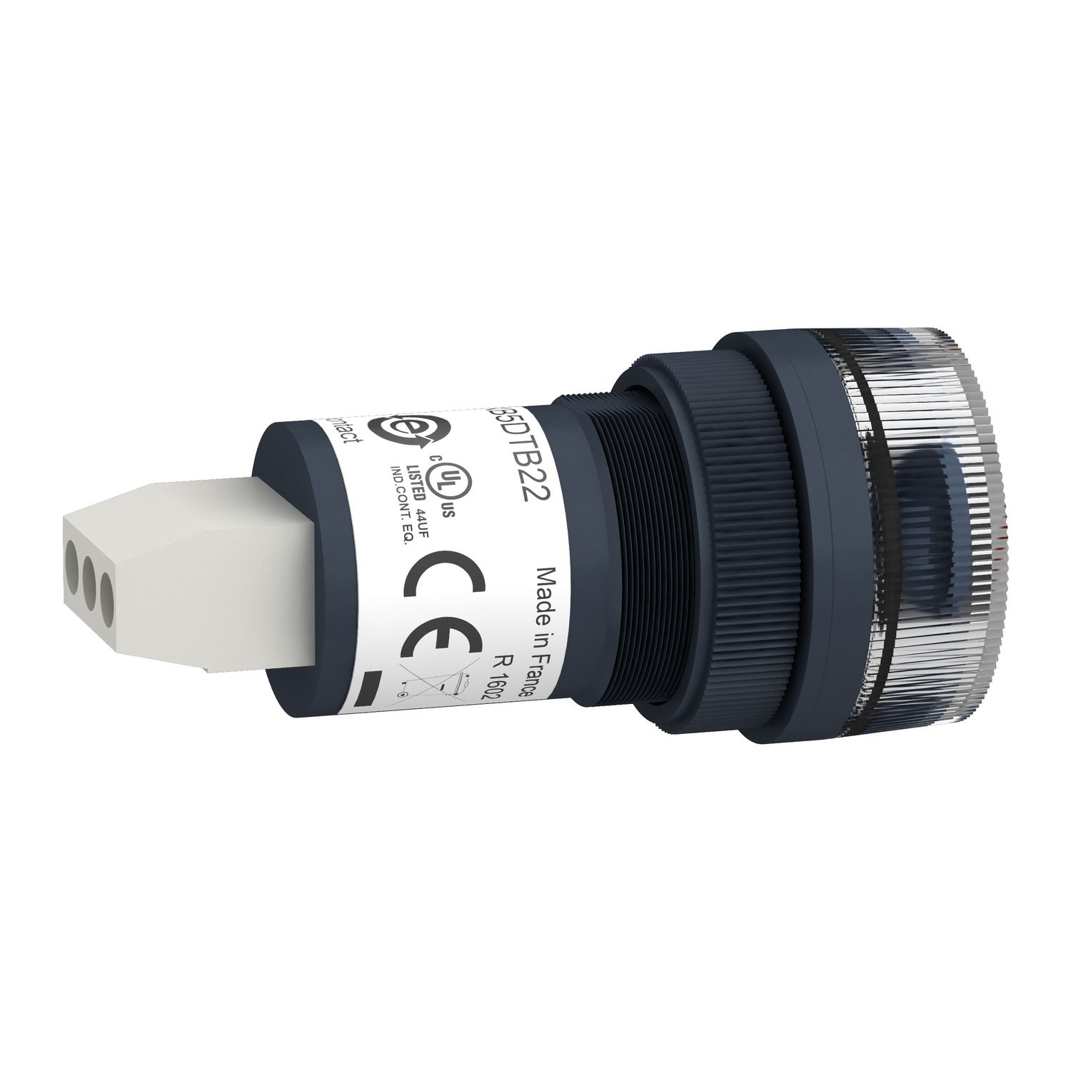 Picture of Panel mounted timer monofunction, Harmony XB5, plastic, 22mm, time delay 3...60min, 100...240V AC DC