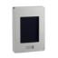 Picture of Low-Voltage Fan Coil Room Controller &amp, Zone Controller: BACnet MS/TP, ZigBee Embedded, RH sensor, IP ready, PIR motion sensor, Silver Case/Fascia