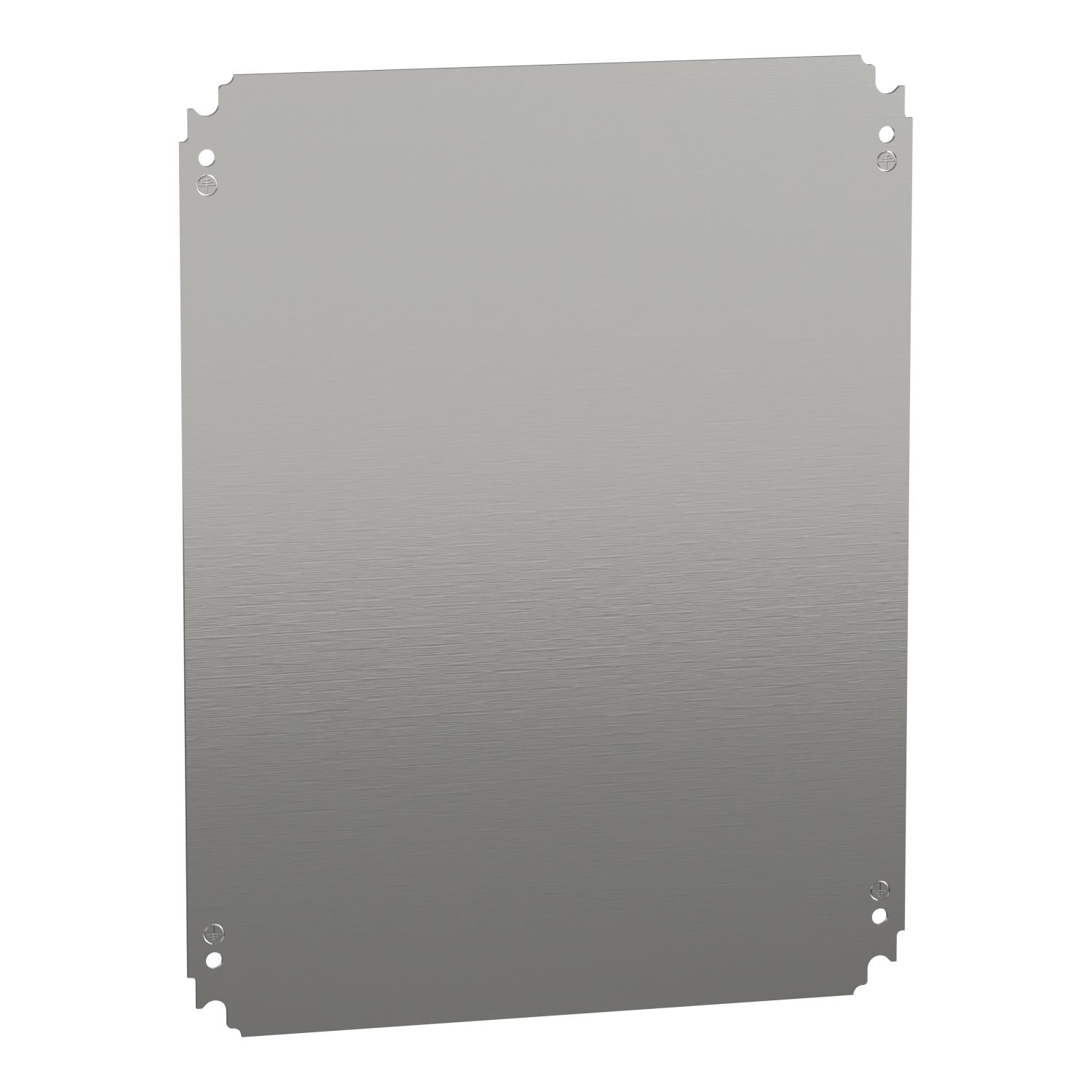 Picture of Plain mounting plate H500xW400mm made of galvanised sheet steel