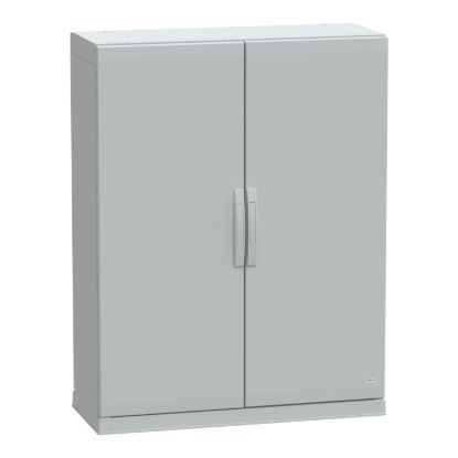 Picture of Floor standing polyester enclosure, Thalassa, Thalassa PLA, plain door, open bottom, 1250x1000x420mm, IP54, IK10
