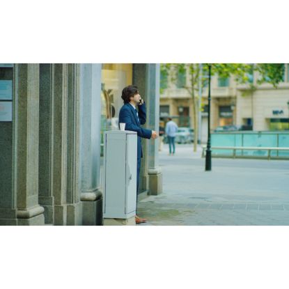 Picture of Floor standing polyester enclosure, Thalassa, Thalassa PLA, plain door, open bottom, 1500x500x320mm, IP54, IK10