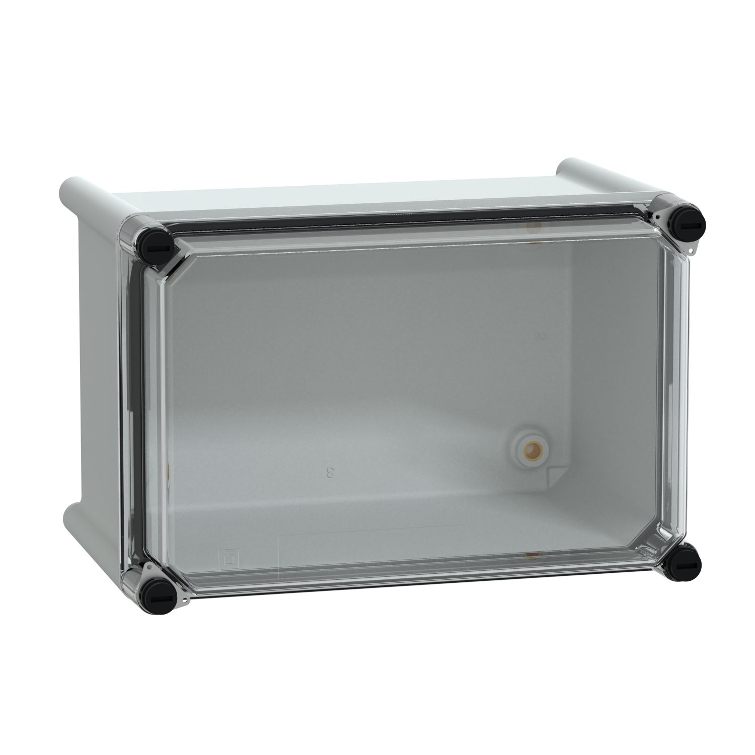 Picture of PLS box, Thalassa, polyester rear, transparent PC cover IP66 18x27x18cm