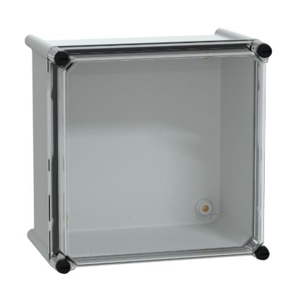 Picture of PLS box, Thalassa, polyester rear, transparent PC cover IP66 27x27x18cm