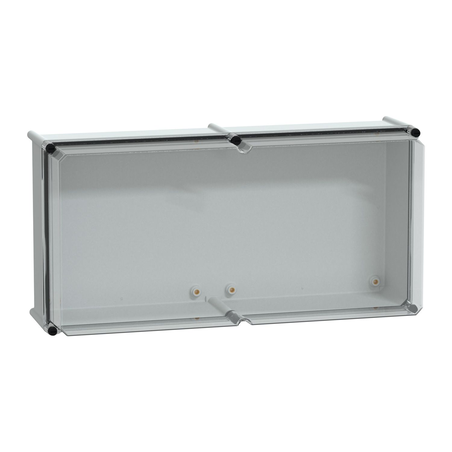 Picture of PLS box, Thalassa, polyester rear, transparent PC cover IP66 36x72x23cm