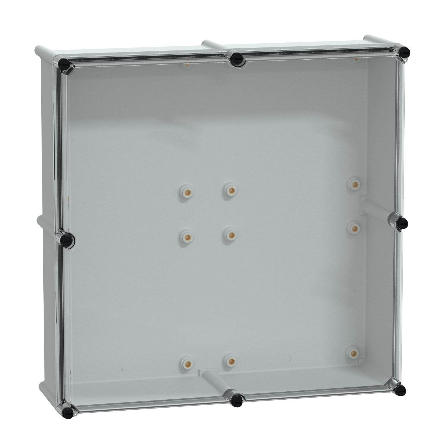 Picture of PLS box, Thalassa, polyester rear, transparent PC cover IP66 54x54x18cm