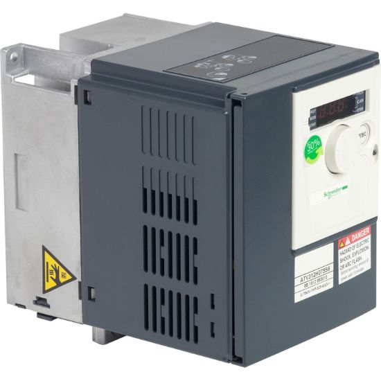 Picture of variable speed drive ATV312 - 0.75kW - 2.5kVA - 36W - 525..600 V- 3-phase supply