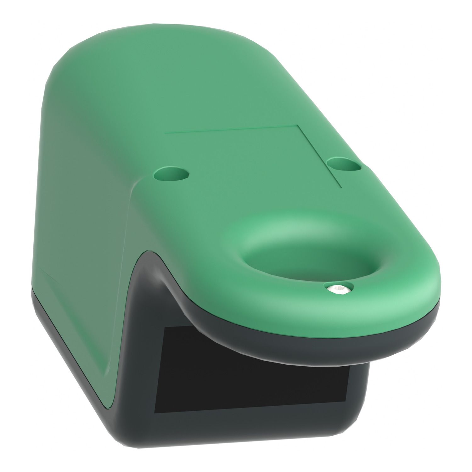 Picture of Empty handy box for mobile use, Harmony XB5R, plastic, green, 2 cut outs