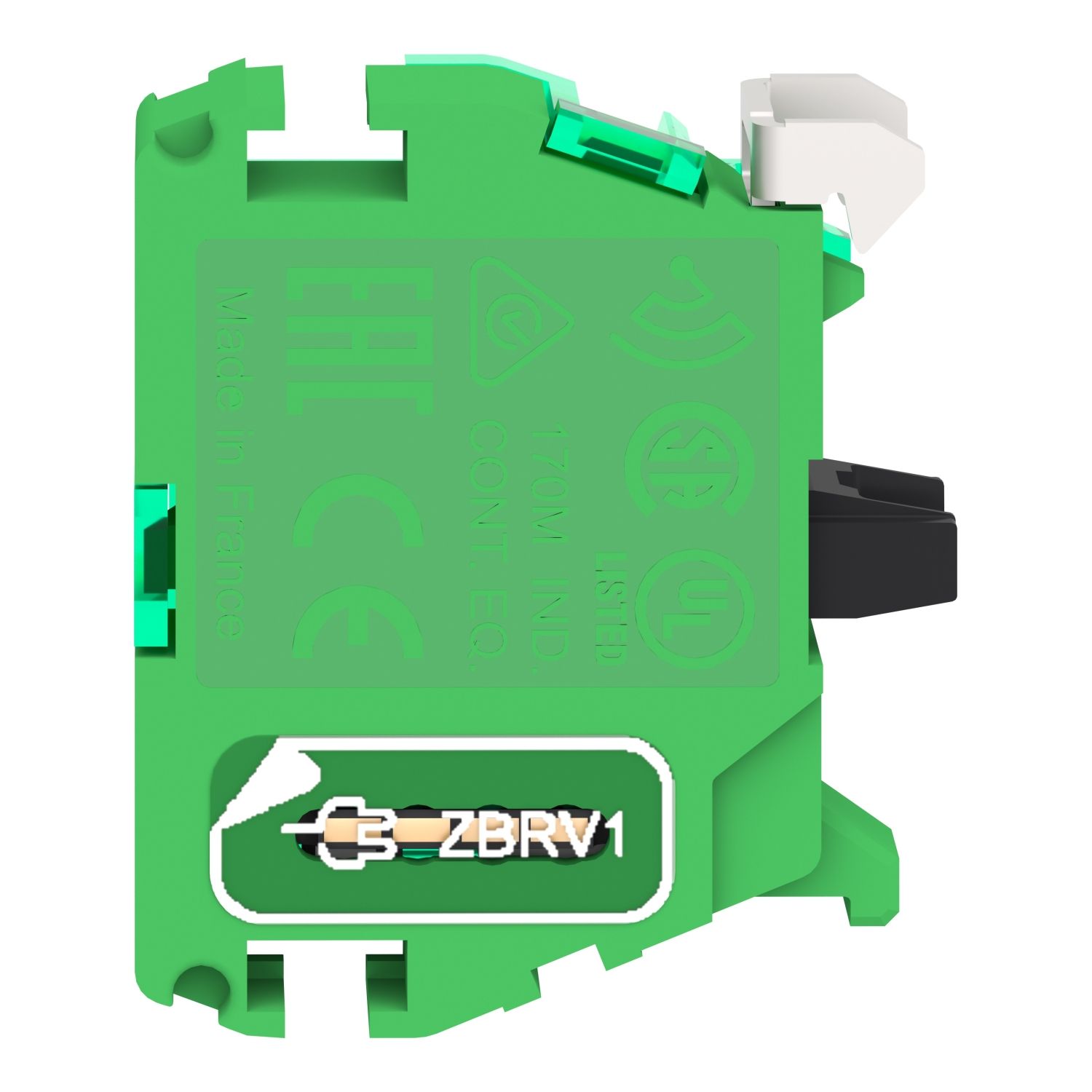 Picture of Transmitter for wireless and batteryless push button, Harmony XB5R, plastic, black