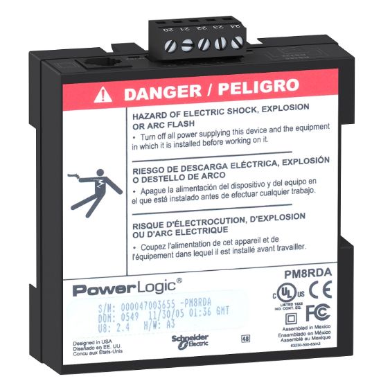 Picture of remote display adaptator PM8RDA PowerLogic