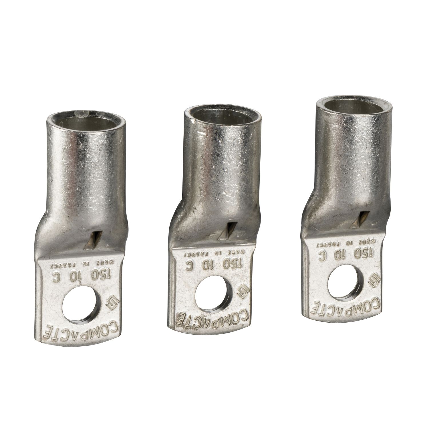 Picture of Crimp lugs for copper cable, ComPacT NSX100/250, 150mm², set of 3 parts
