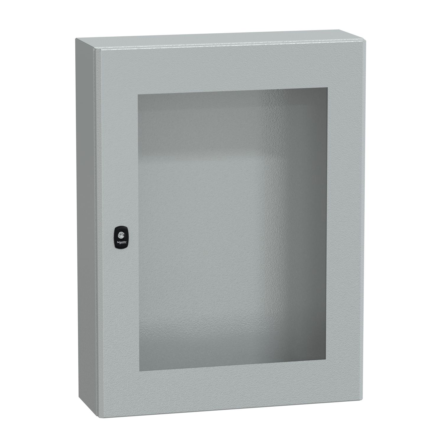 Picture of Wall mounted steel enclosure, PanelSeT S3D, transparent door, without mounting plate, 800x600x200mm, IP66, IK08