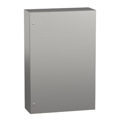 Picture of Wall mounted enclosure, Spacial S3X, stainless steel 304L, plain door, 1200x800x300mm, IP66