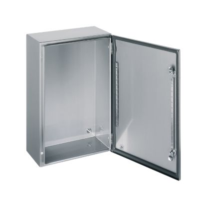 Picture of Wall mounted enclosure, Spacial S3X, stainless steel 316L, plain door, 300x250x150mm, IP66