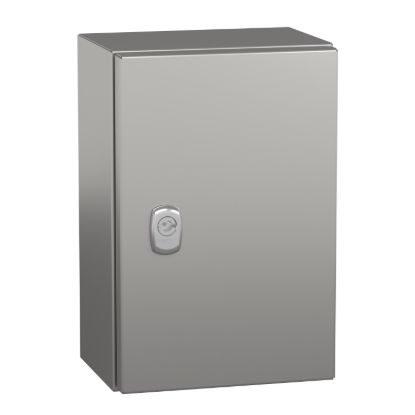 Picture of Wall mounted enclosure, Spacial S3X, stainless steel 304L, plain door, 300x200x150mm, IP66