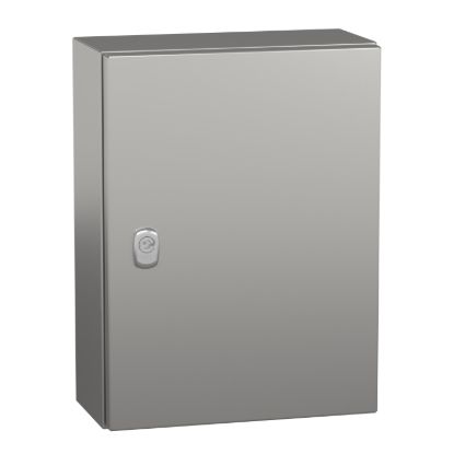 Picture of Wall mounted enclosure, Spacial S3X, stainless steel 304L, plain door, 400x300x150mm, IP66