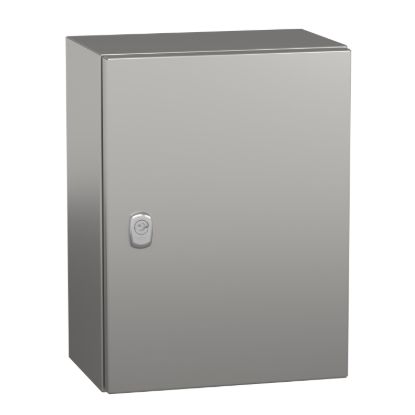 Picture of Wall mounted enclosure, Spacial S3X, stainless steel 304L, plain door, 400x300x200mm, IP66