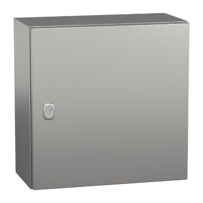 Picture of Wall mounted enclosure, Spacial S3X, stainless steel 304L, plain door, 400x400x200mm, IP66