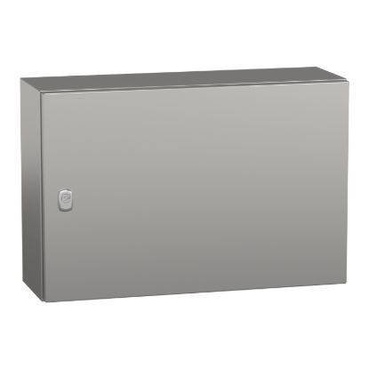Picture of Wall mounted enclosure, Spacial S3X, stainless steel 304L, plain door, 400x600x200mm, IP66