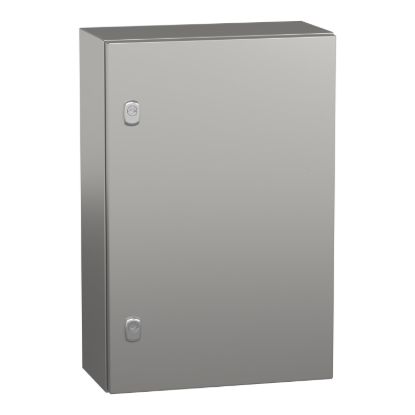 Picture of Wall mounted enclosure, Spacial S3X, stainless steel 304L, plain door, 600x400x200mm, IP66