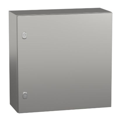Picture of Wall mounted enclosure, Spacial S3X, stainless steel 304L, plain door, 600x600x250mm, IP66
