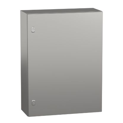 Picture of Wall mounted enclosure, Spacial S3X, stainless steel 304L, plain door, 800x600x250mm, IP66