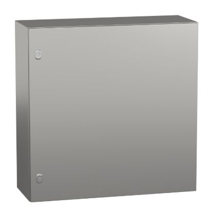 Picture of Wall mounted enclosure, Spacial S3X, stainless steel 304L, plain door, 800x800x300mm, IP66