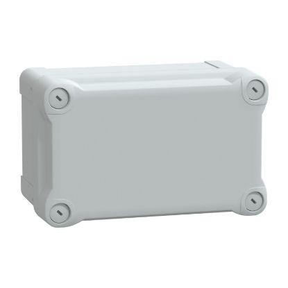 Picture of PC box, Thalassa, IP66 IK08 RAL7035 Int.H175W105D100 Ext.H192W121D105 opaque PC cover H40