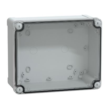 Picture of PC box, Thalassa, IP66 IK08 RAL7035 Int.H225W175D100 Ext.H241W194D105 Transparent cover H40