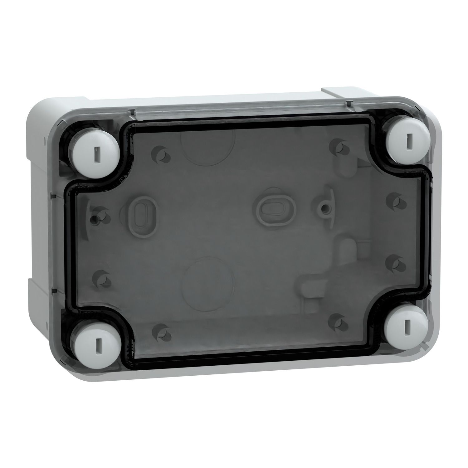 Picture of ABS box, Thalassa, IP66 IK07 RAL7035 Int.H125W80D65 Ext.H138W93D72 Transp.cover H20