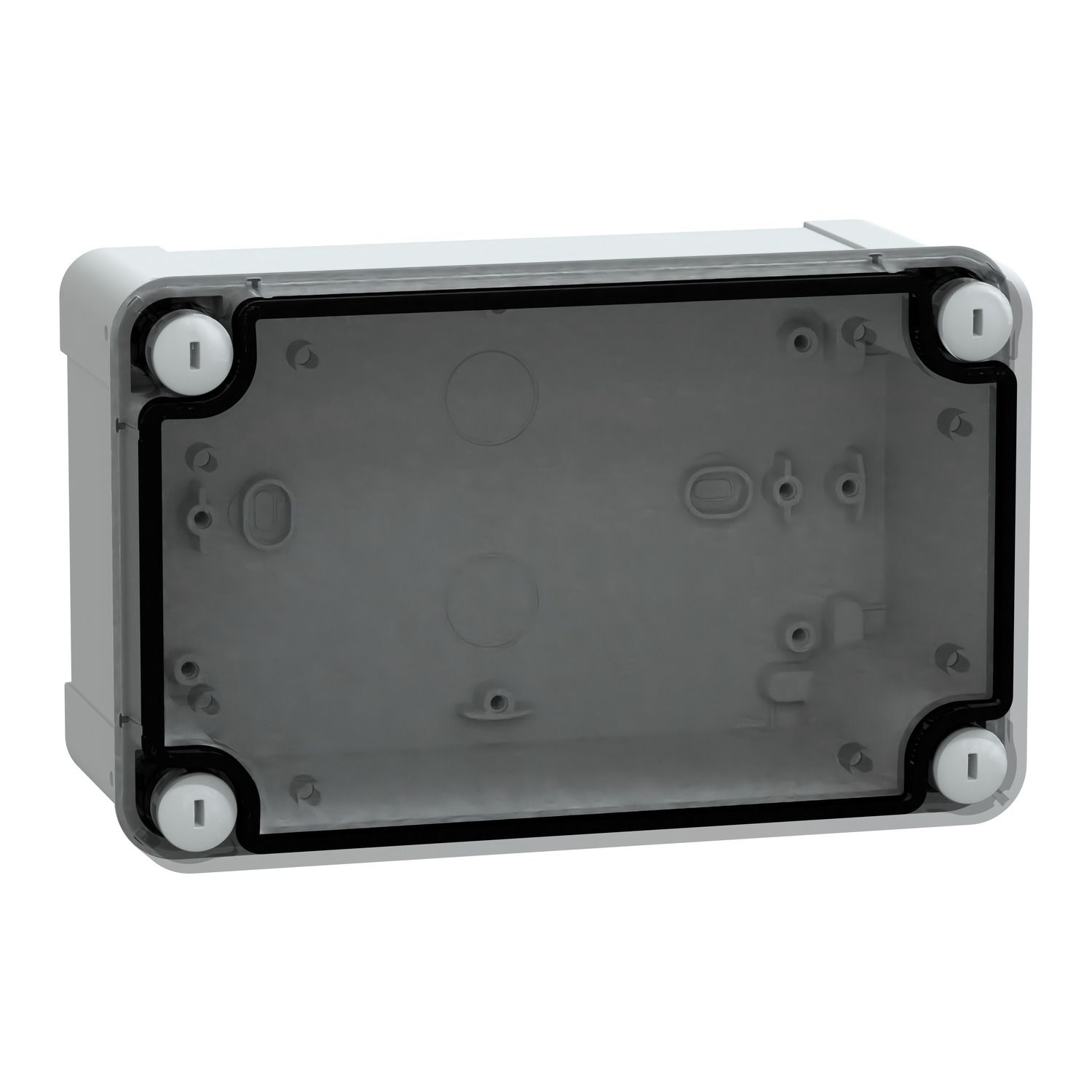 Picture of ABS box, Thalassa, IP66 IK07 RAL7035 Int.H175W105D80 Ext.H191W121D87 Transp.cover H20