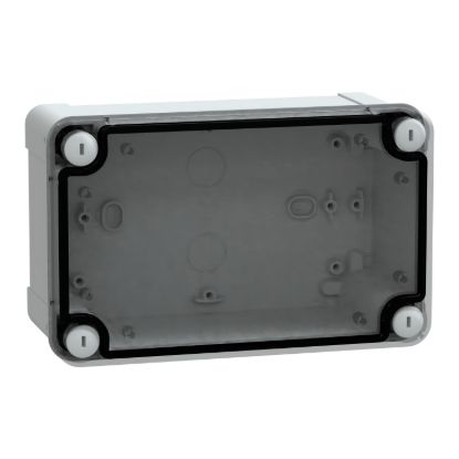 Picture of ABS box, Thalassa, IP66 IK07 RAL7035 Int.H175W105D80 Ext.H191W121D87 Transp.cover H20