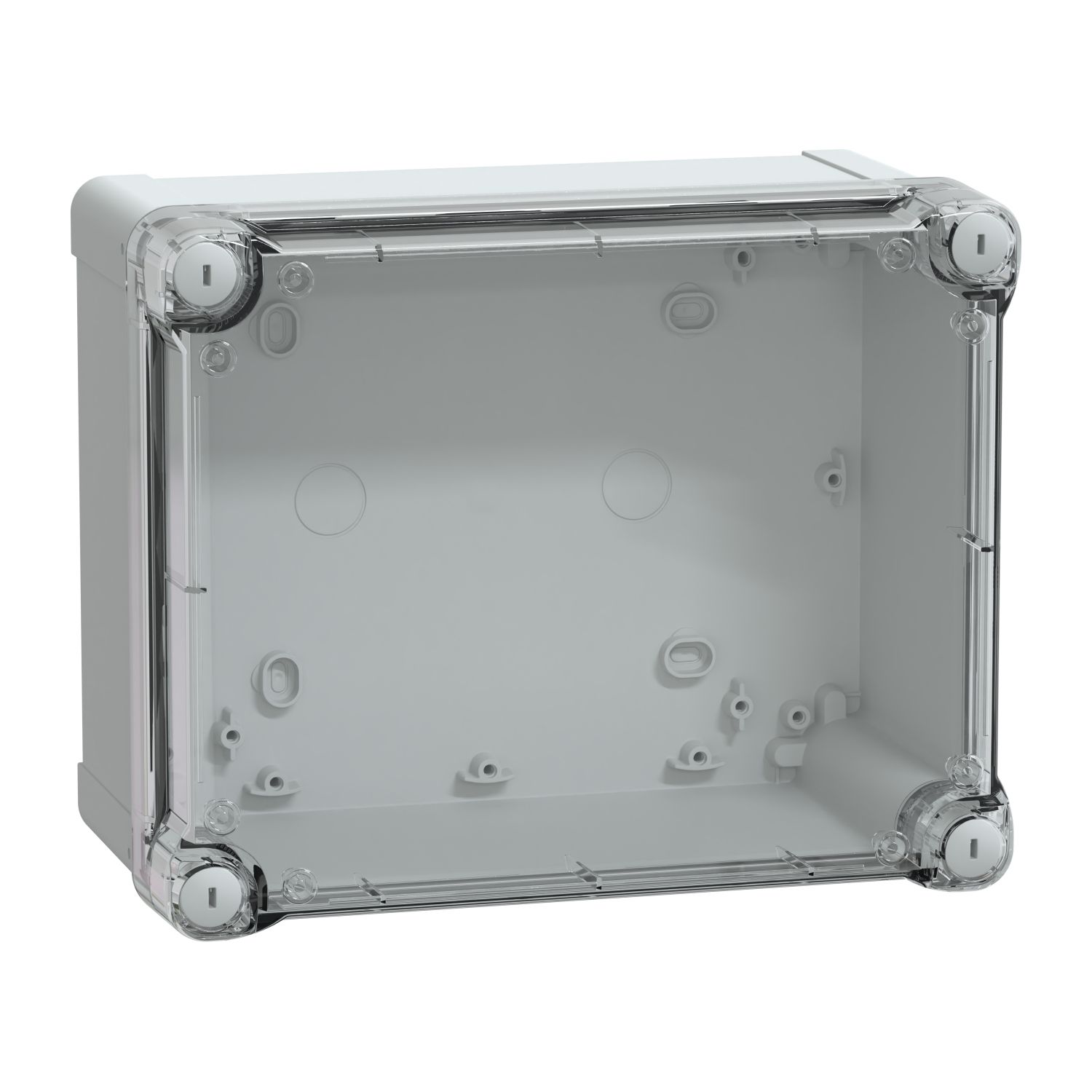 Picture of ABS box, Thalassa, IP66 IK07 RAL7035 Int.H225W175D120 Ext.H241W194D127 Transp.cover H40