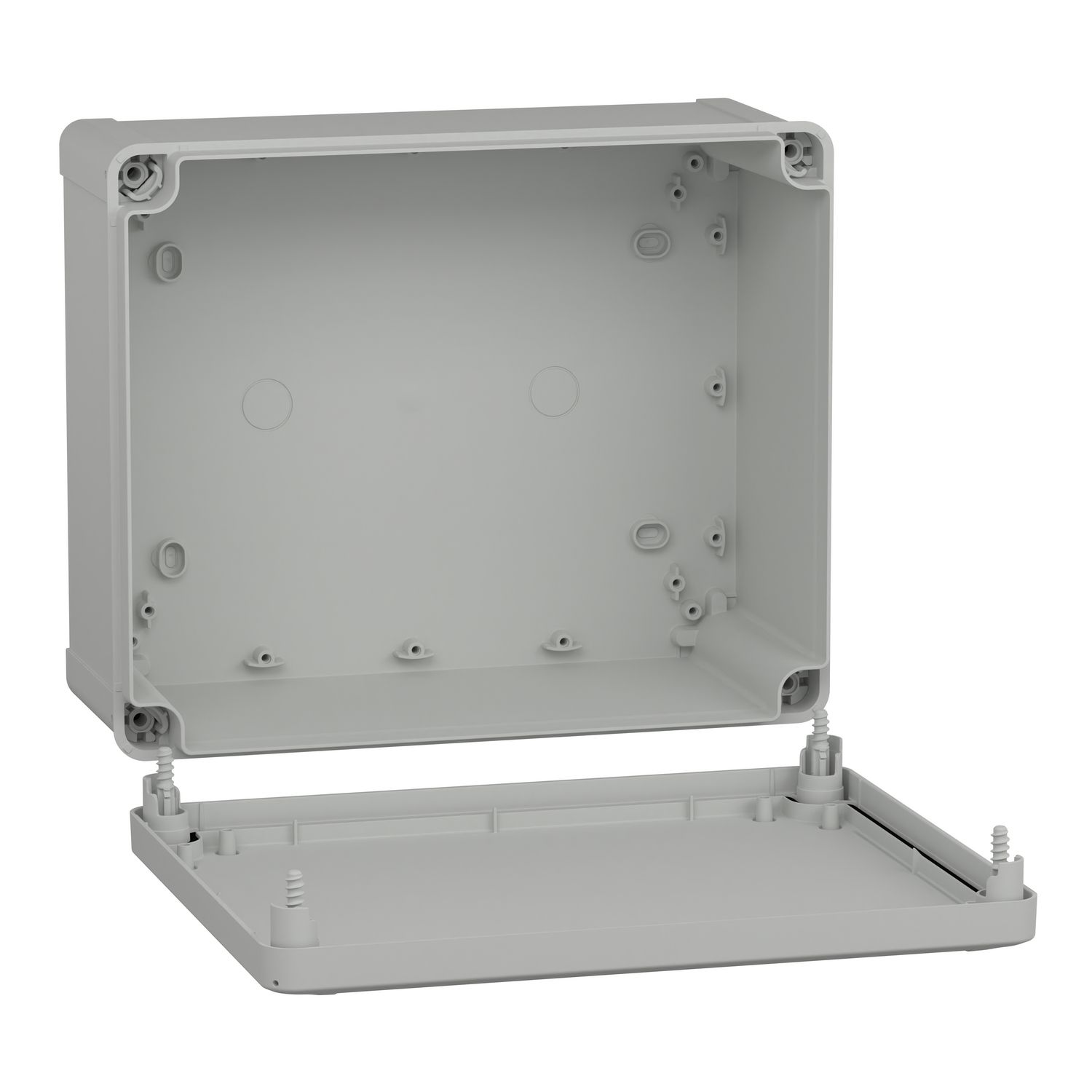 Picture of ABS box, Thalassa, IP66 IK07 RAL7035 Int.H275W225D120 Ext.H291W241D128 Opaque cover H20